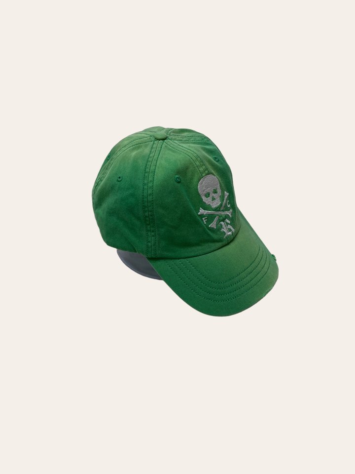 Rugby by ralph lauren washed green skull logo cap M