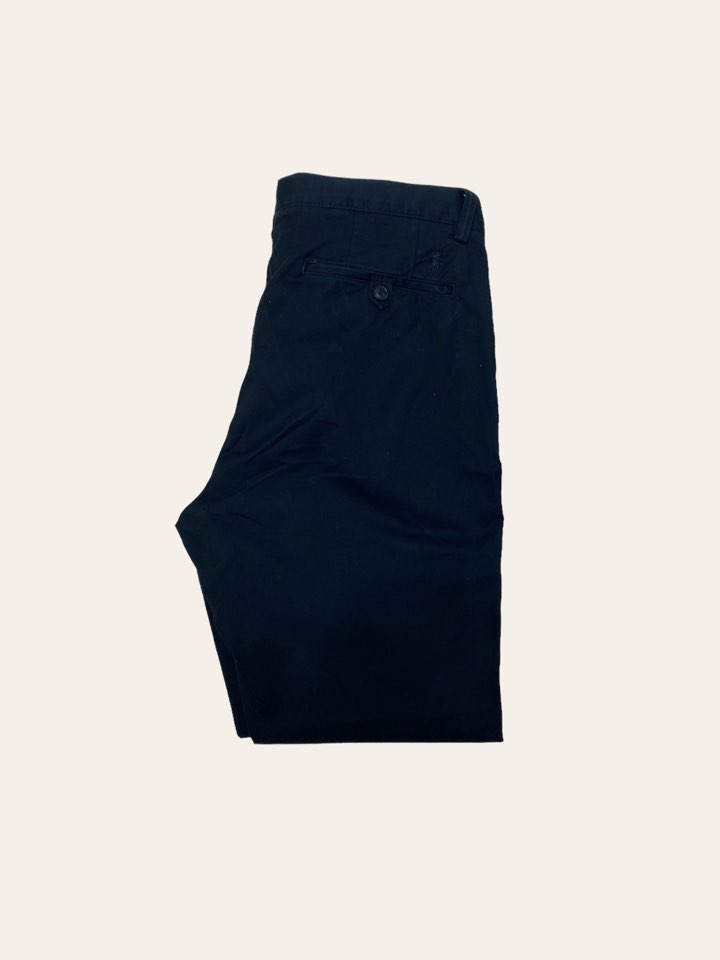 Polo ralph lauren black classic chino pants 34x32