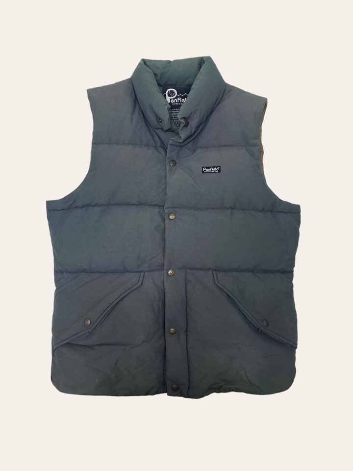 Penfield faded khaki 60/40 down vest XL
