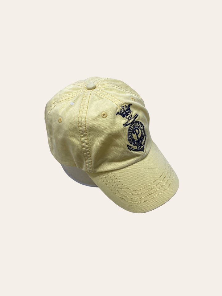 Polo ralph lauren yellow embroidered cap