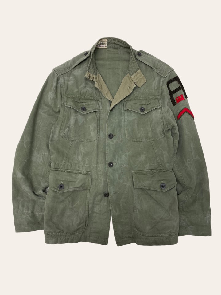 Polo ralph lauren khaki color military jacket M