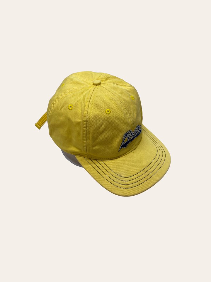 Polo ralph lauren yellow spell out cap