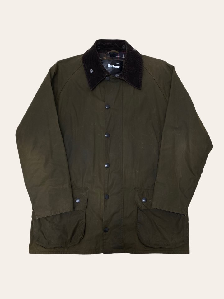 Barbour olive color beaufort jacket 42