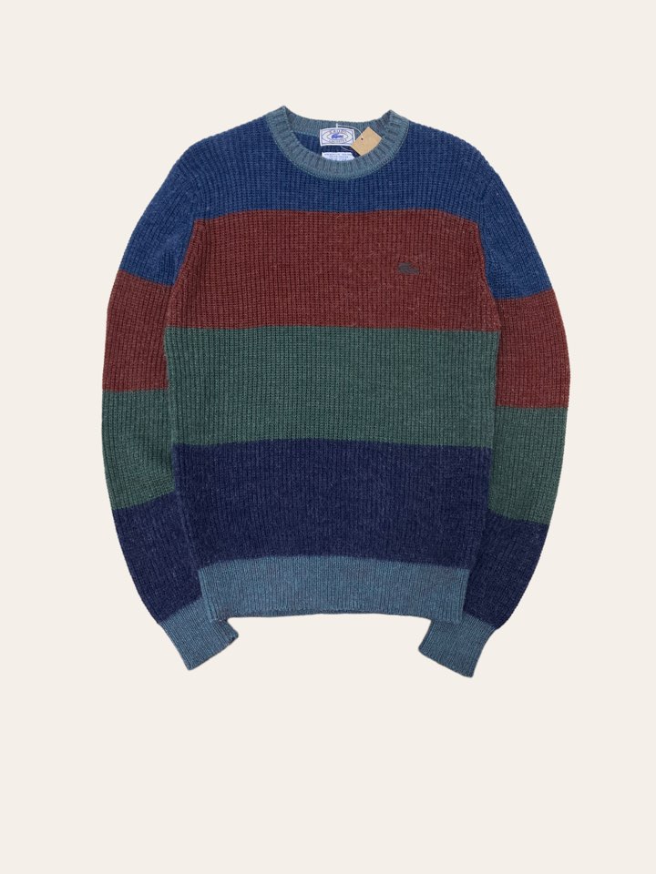 Lacoste 90&#039;s multicolor wool blend multicolor sweater S