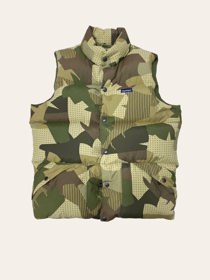 Penfield military pattern 70/30 goose down vest M