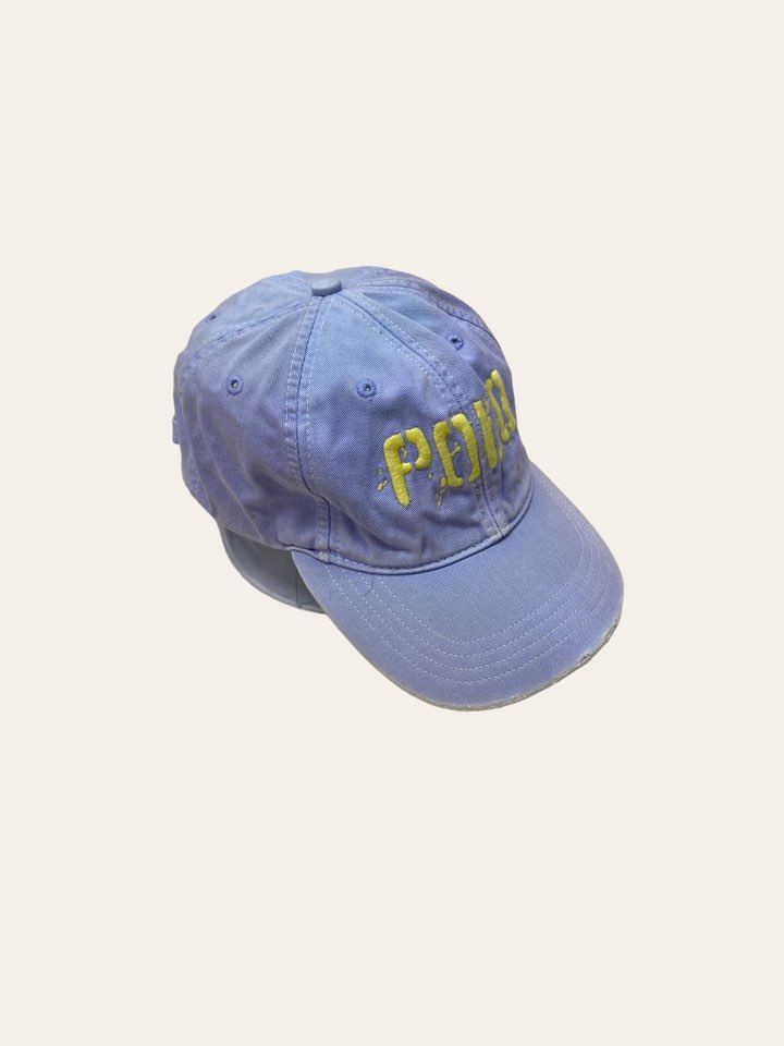 Polo ralph lauren sky blue spell out cap
