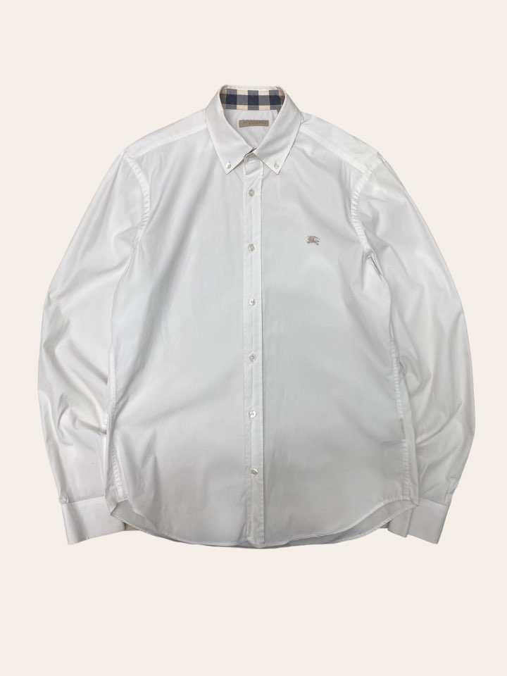 Burberry brit white cotton shirt M