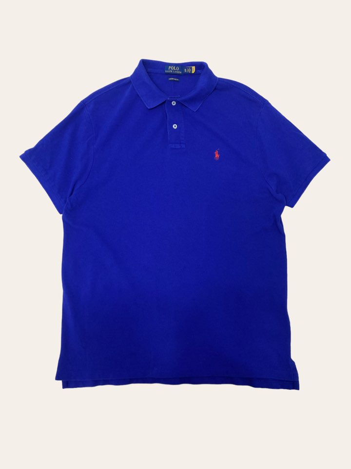 Polo ralph lauren deep blue cotton PK-shirt XL