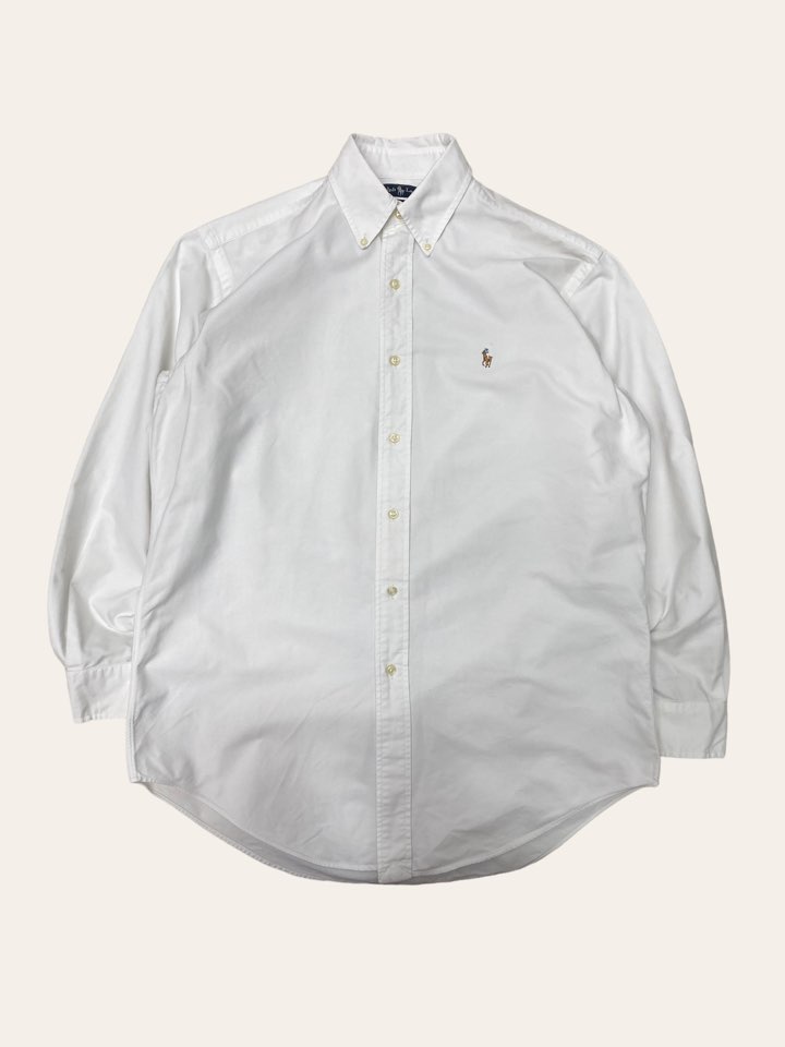 Polo ralph lauren white oxford shirt 15