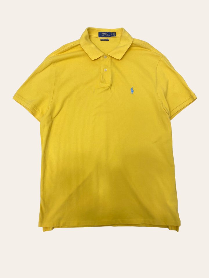 Polo ralph lauren yellow cotton PK-shirt XL