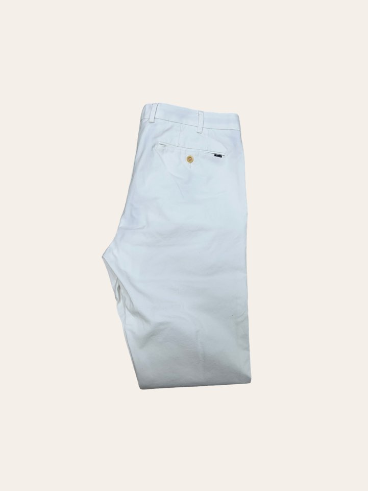 Polo ralph lauren white chino pants 33x34