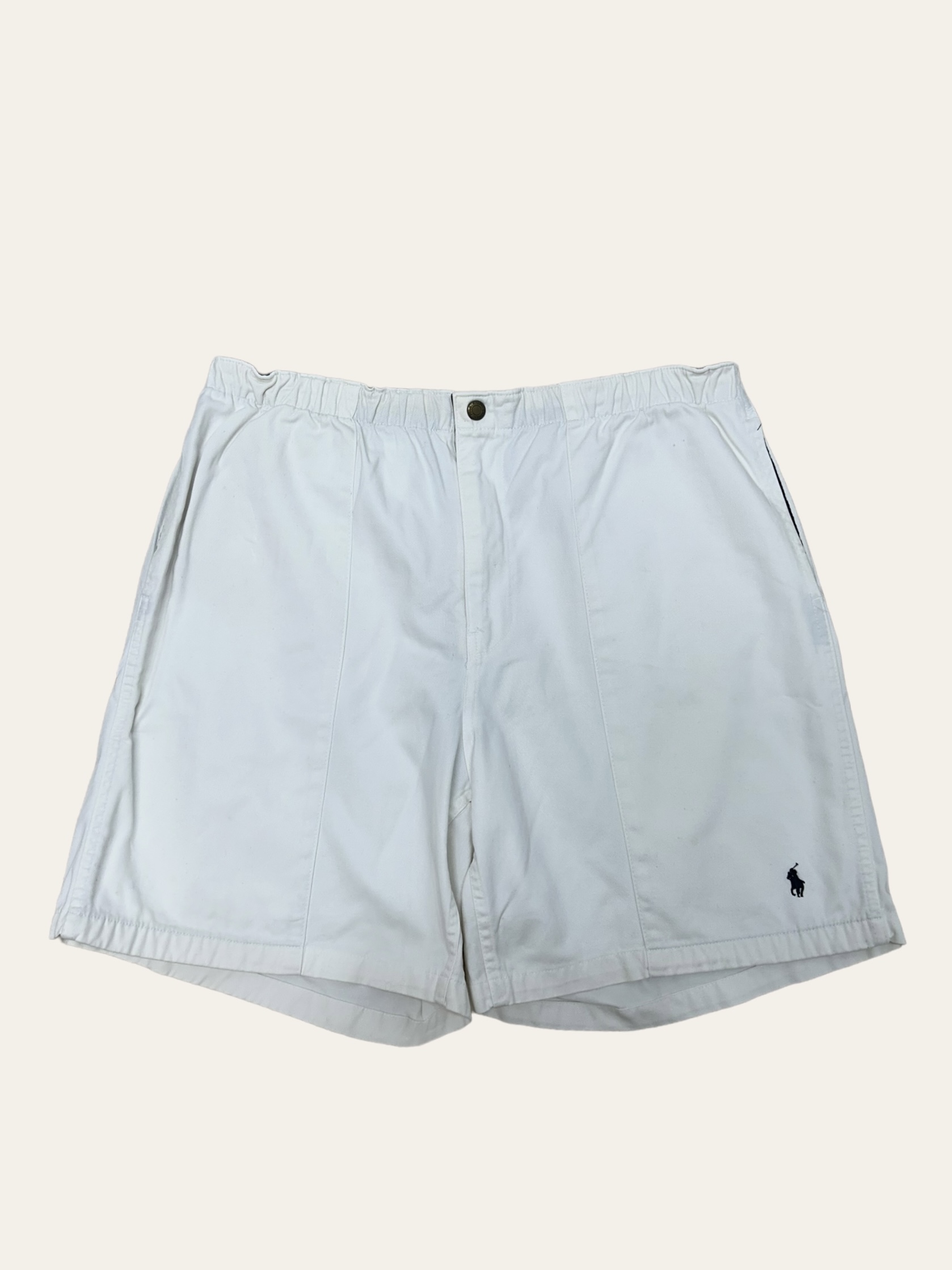 Polo ralph lauren white prepster shorts 32 ~ 33 Made in USA
