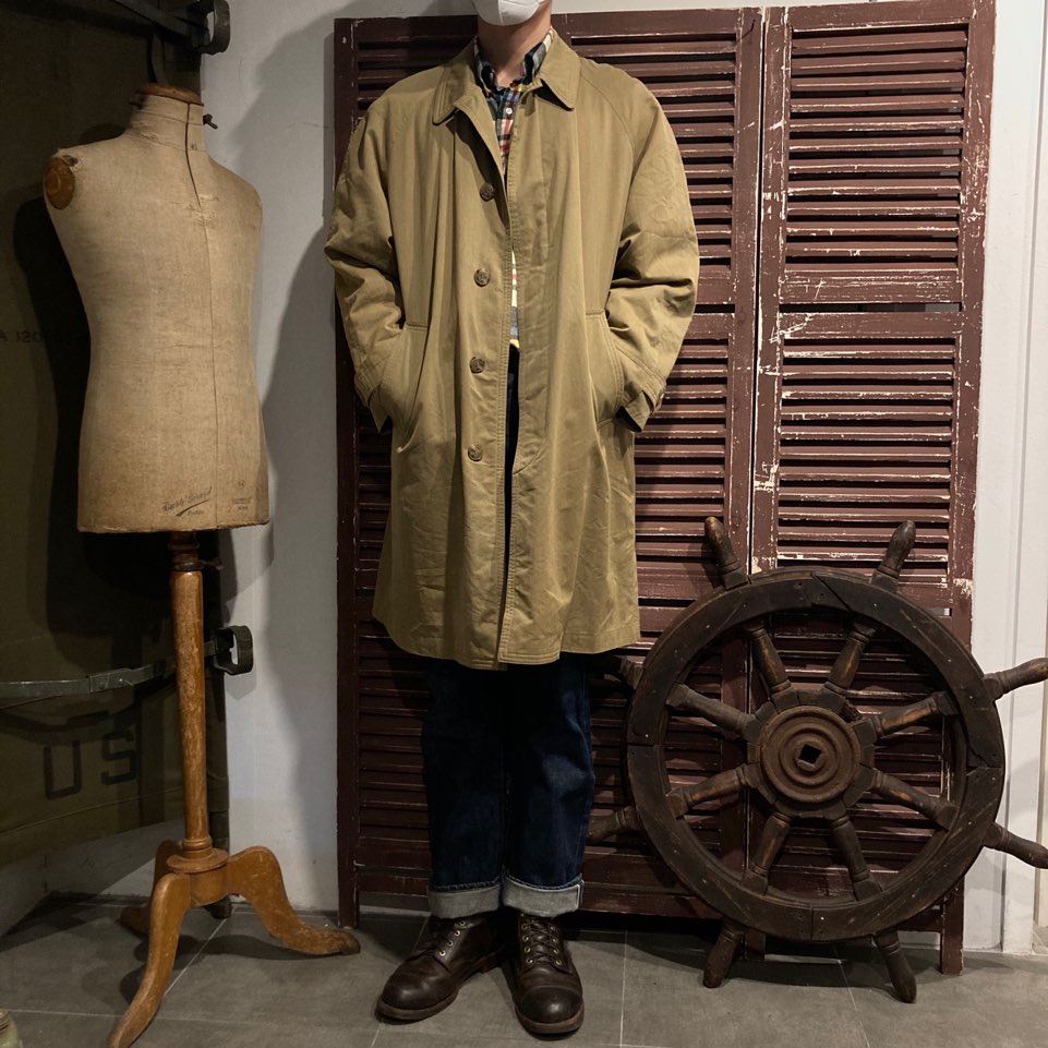Hugo boss beige single trench coat 48(L)#