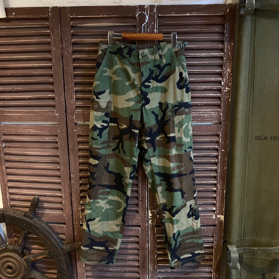 U.S army military woodland camouflage cargo pants SL