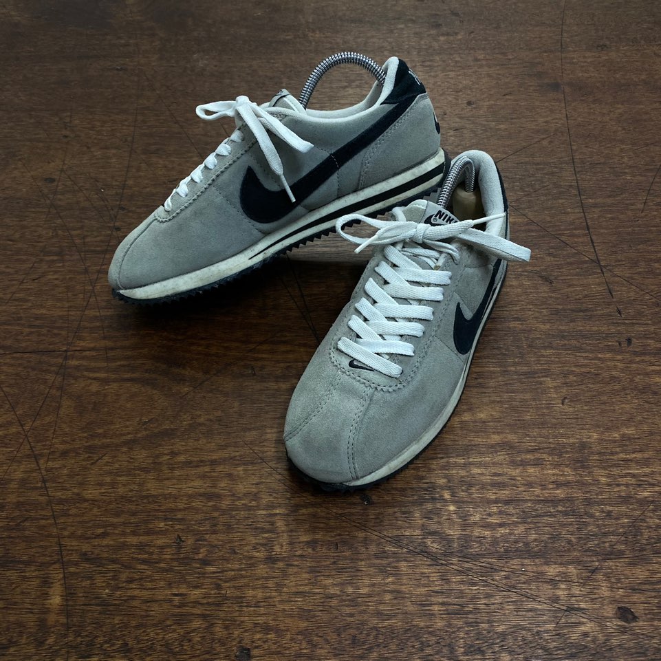 Nike vintage gray suede cortez US 7.5(255)