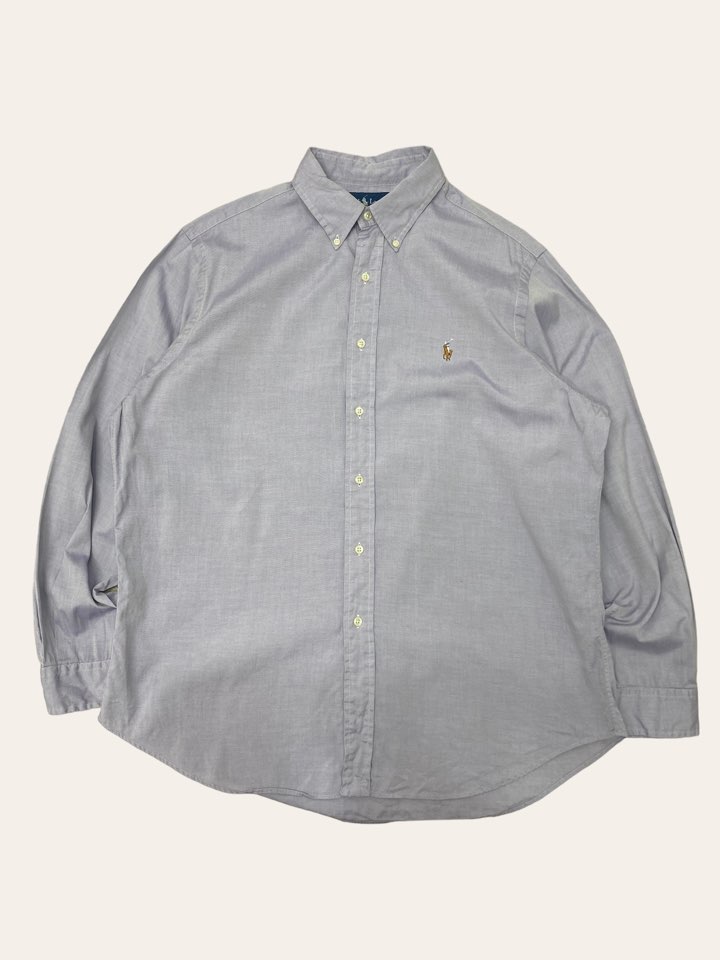 (From USA)Polo ralph lauren purple oxford shirt 16.5