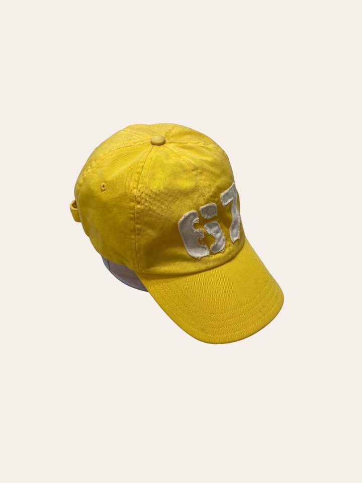 Polo jeans company yellow 67 logo cap