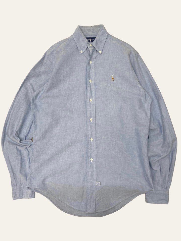 (From USA)Polo ralph lauren blue oxford shirt 14.5