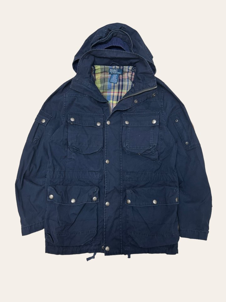 Polo ralph lauren navy 4 pockets mountain jacket S