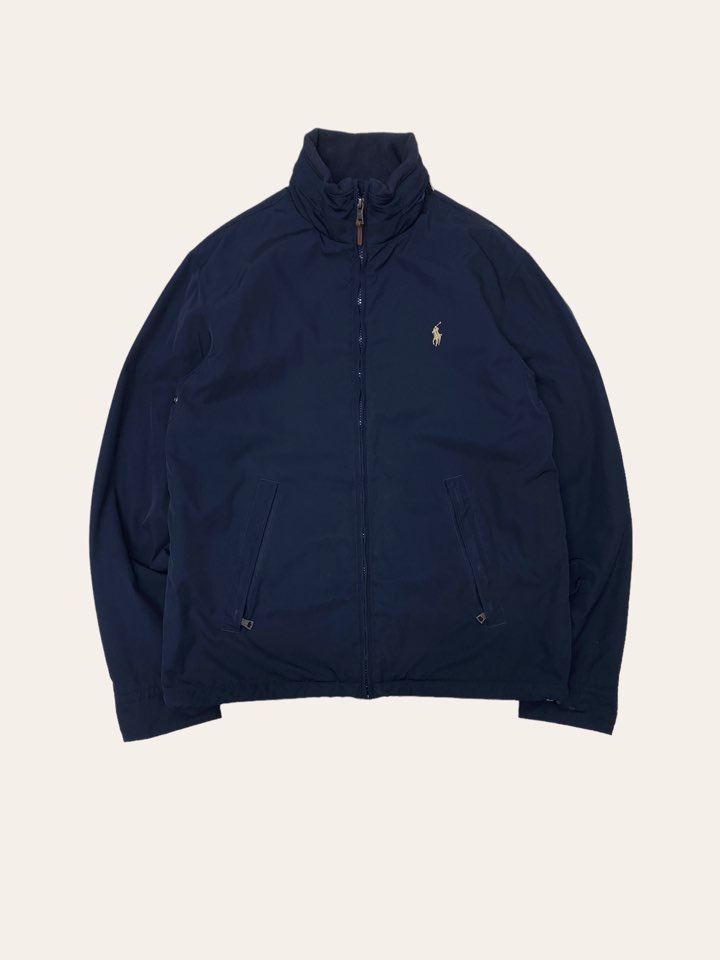 Polo ralph lauren navy polyester jacket S