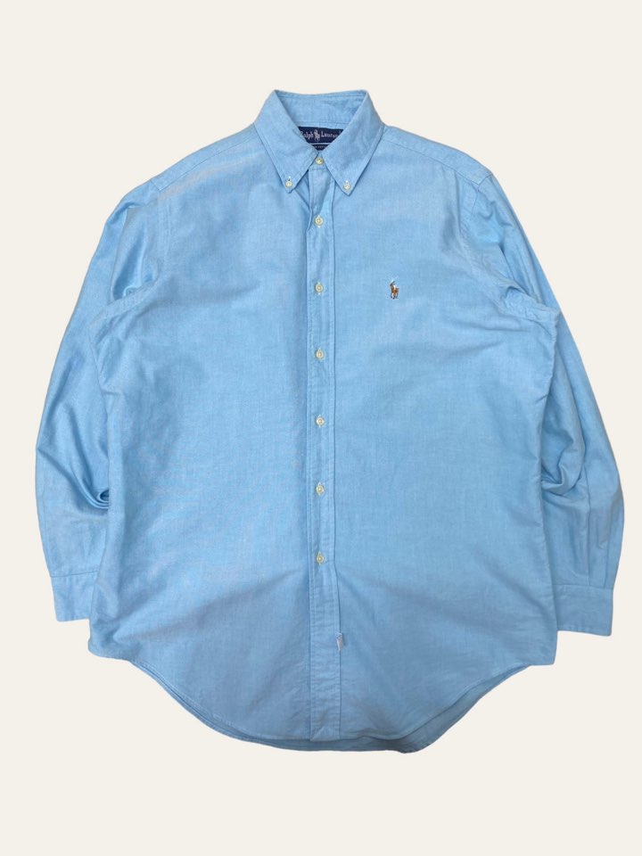 (From USA)Polo ralph lauren sky blue oxford shirt 15.5
