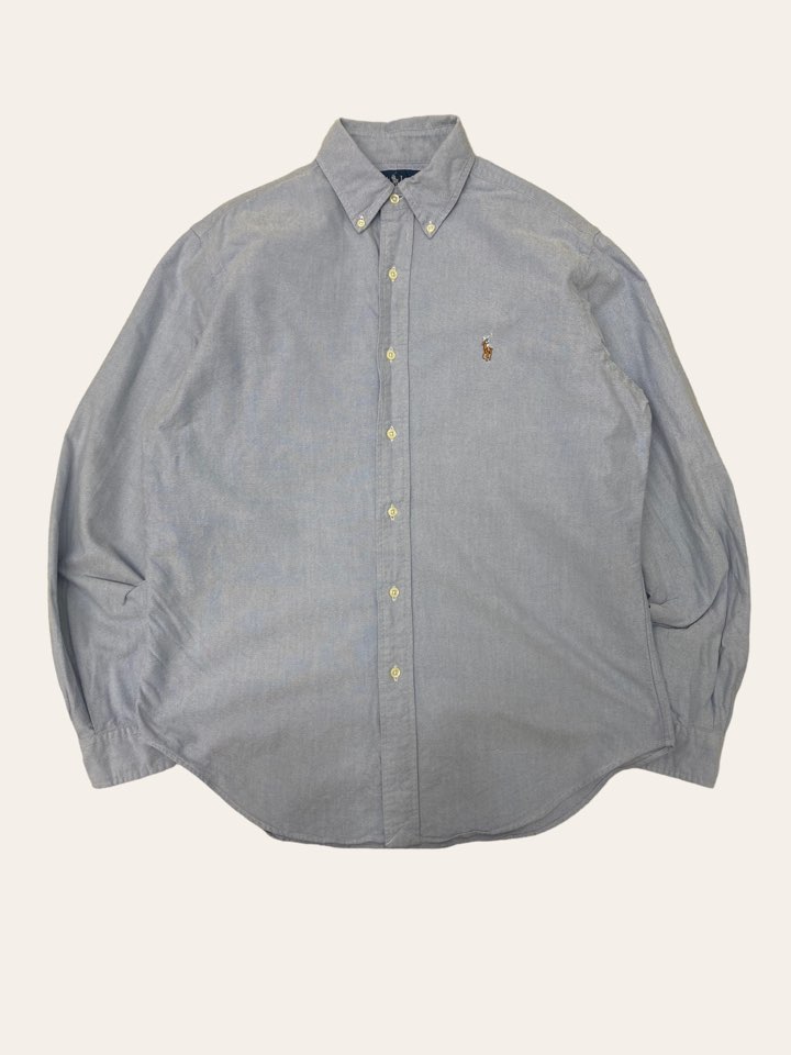 (From USA)Polo ralph lauren blue oxford shirt M