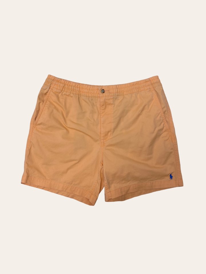 Polo ralph lauren orange prepster shorts L