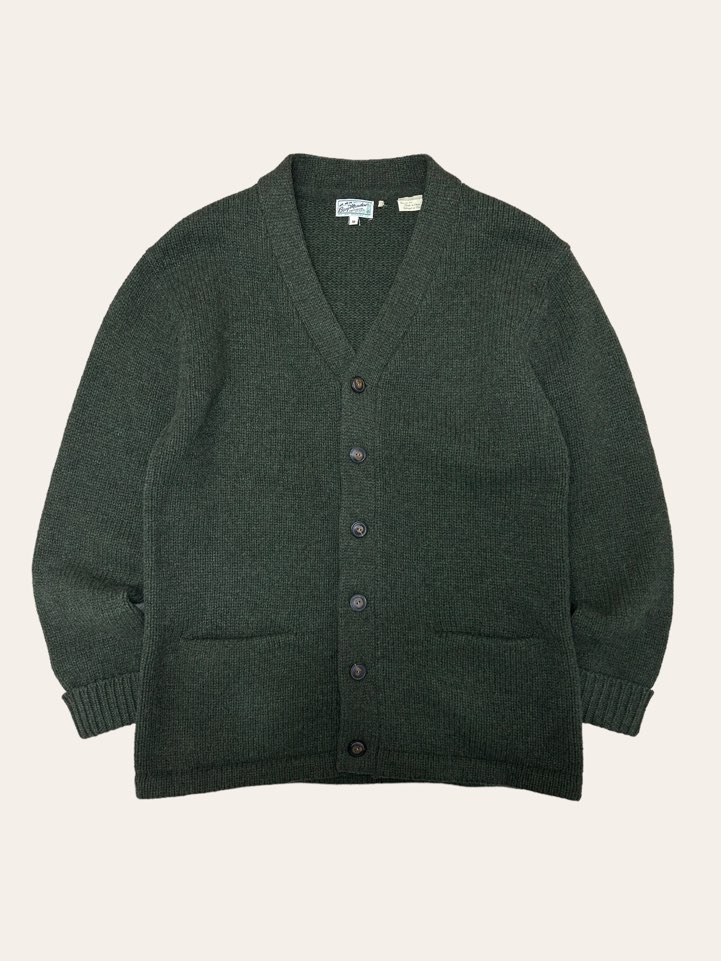 Levis Vintage Clothing khaki color bay meadow wool cardigan M