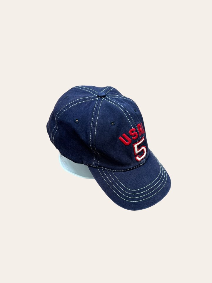 Polo ralph lauren navy washed USRL embroidered cap L/XL