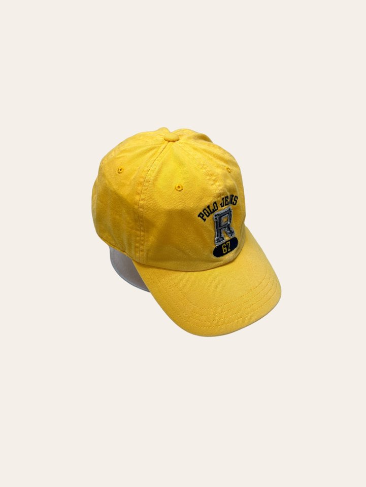 Polo jeans company yellow R 67 logo cap