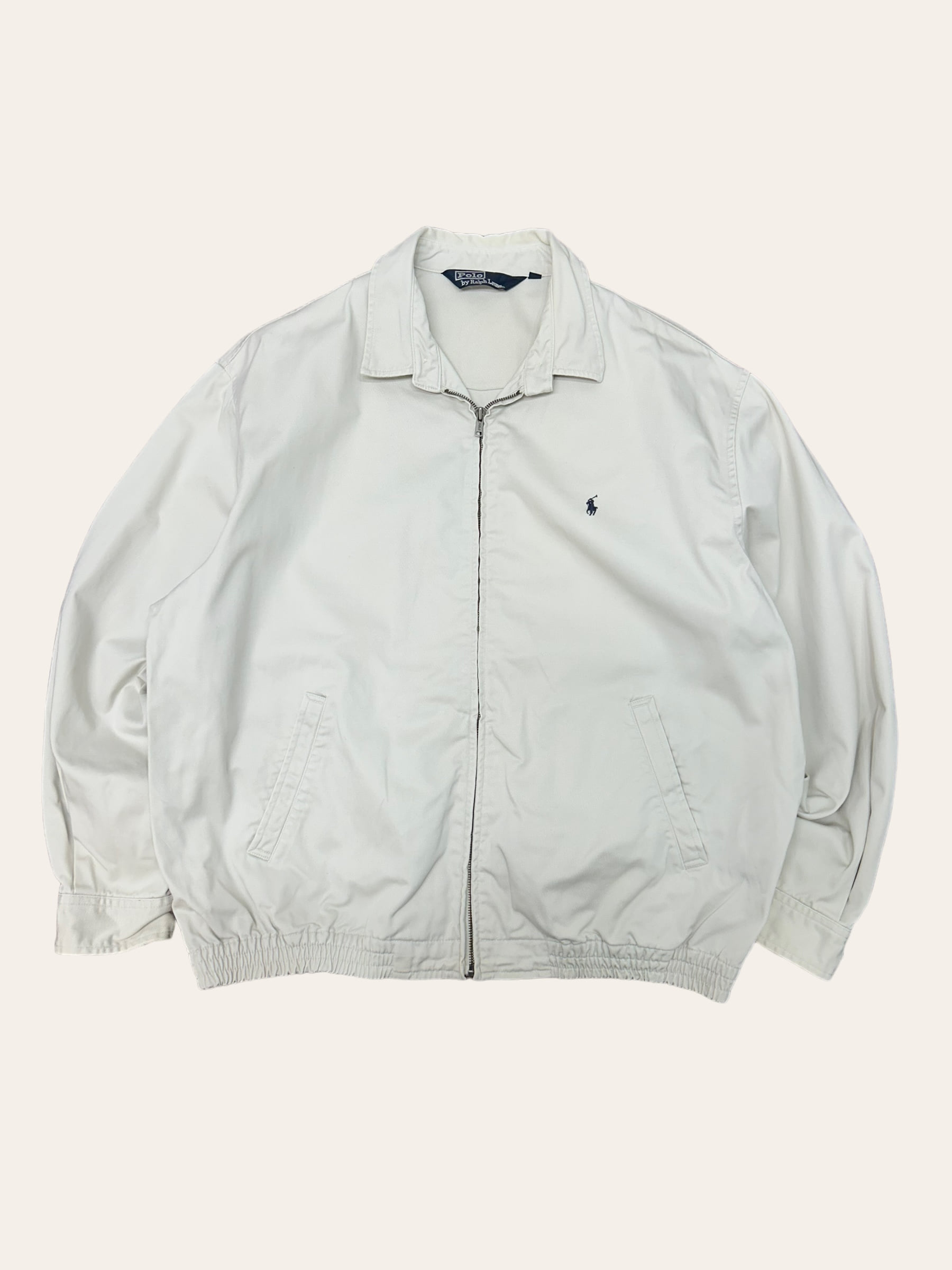 Polo ralph lauren light beige cotton blouson jacket 105