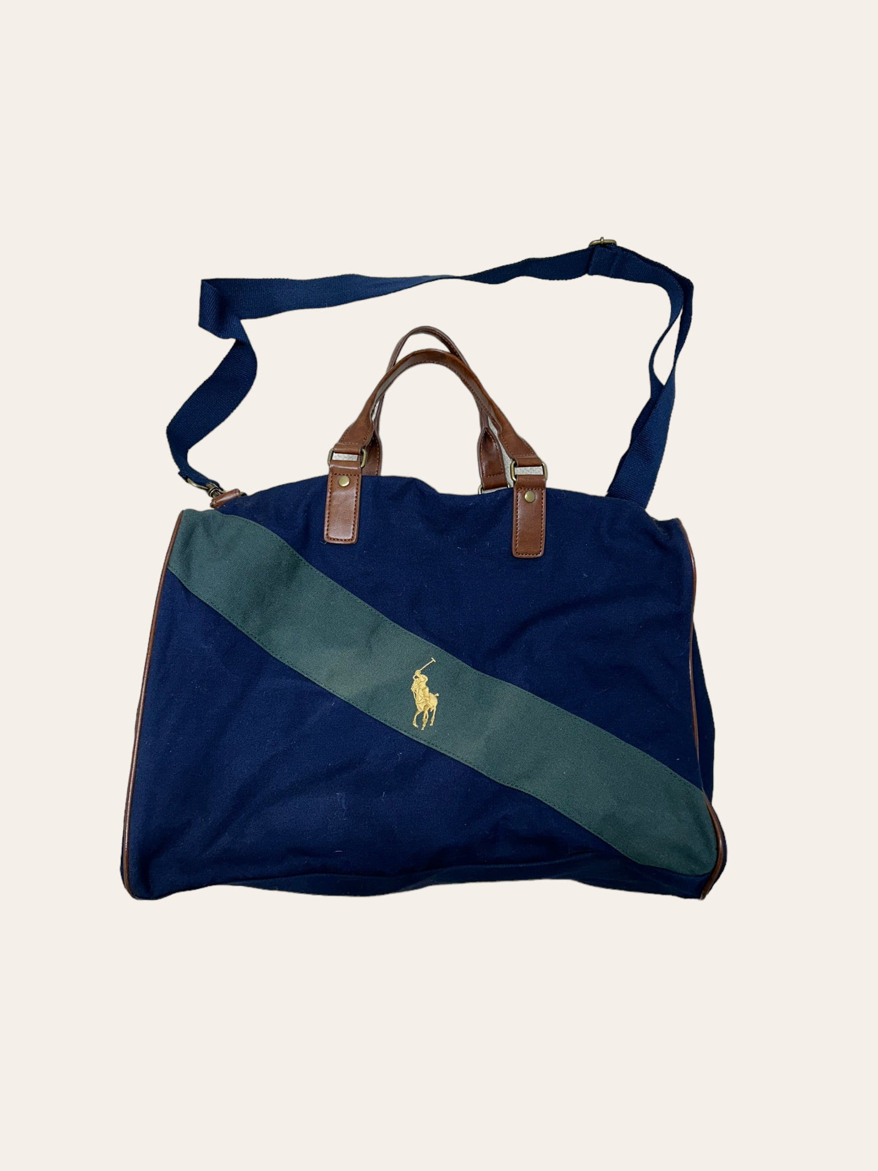 Polo ralph lauren navy travel bag