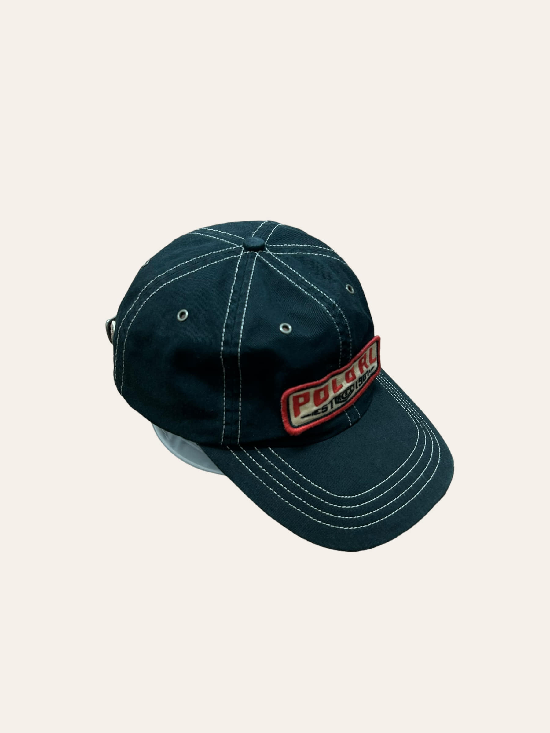 Polo ralph lauren 90&#039;s black patched cap