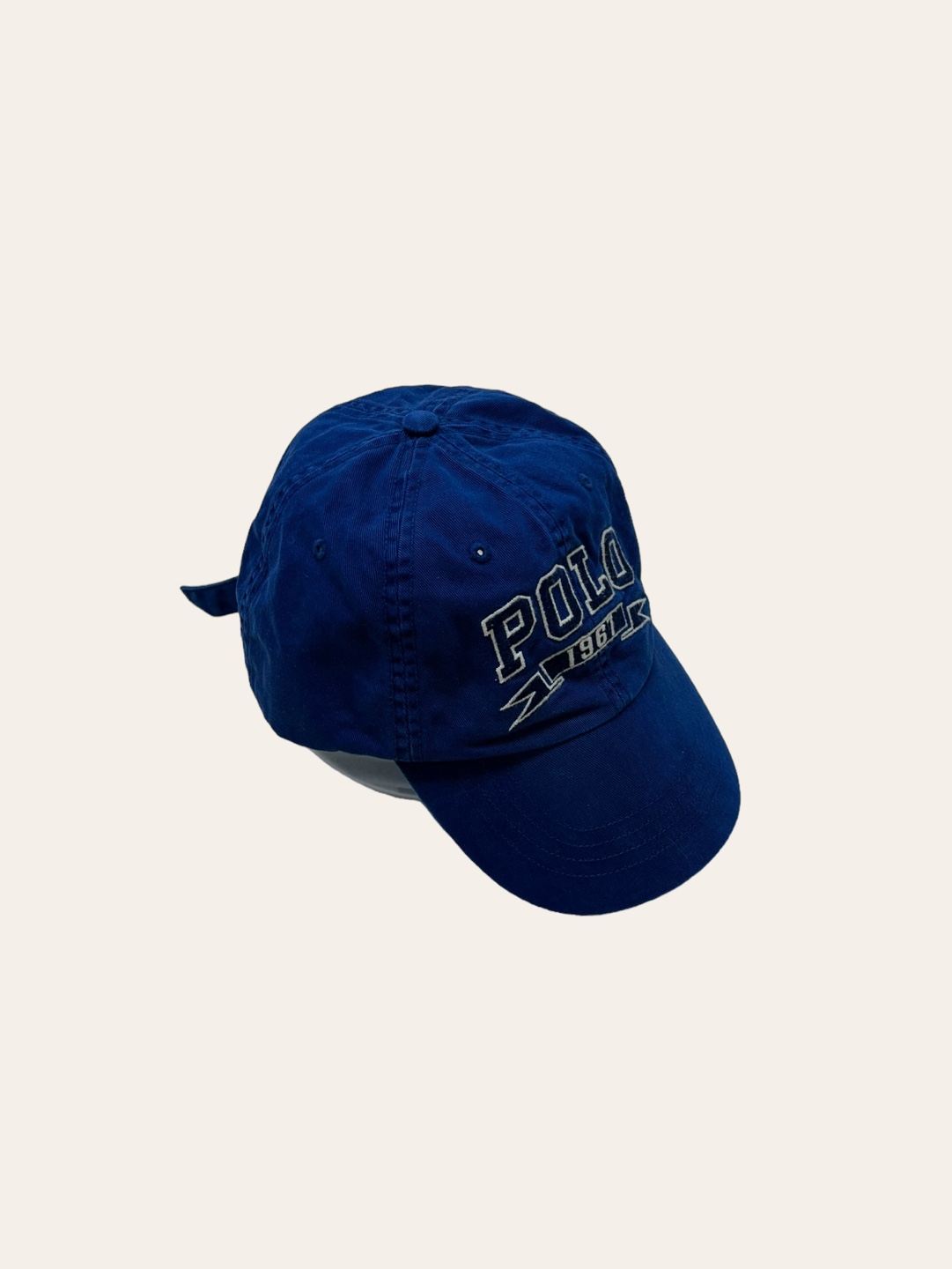 Polo ralph lauren blue spell out cap