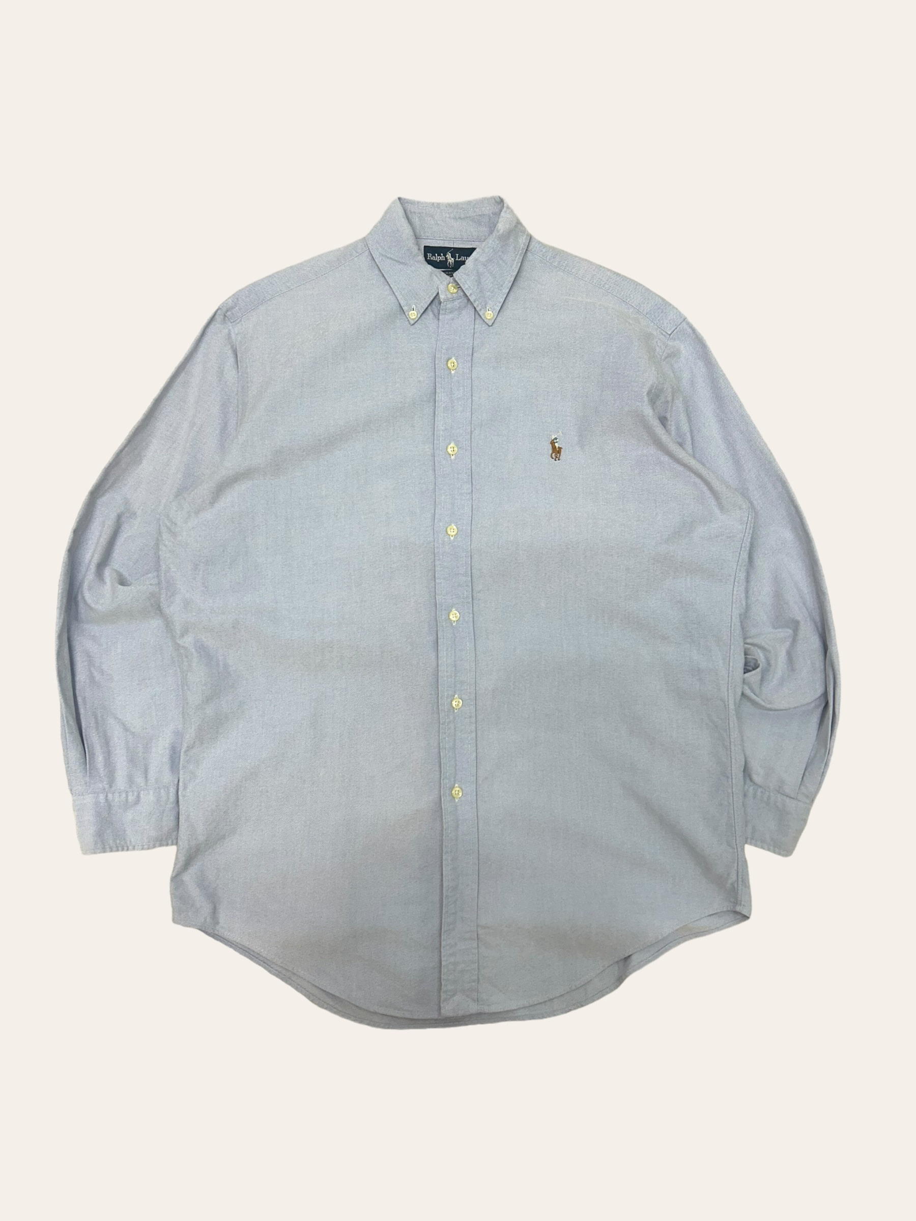 (From USA)Polo ralph lauren blue oxford shirt 15