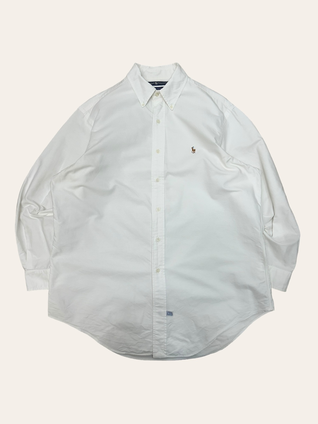 (From USA)Polo ralph lauren white oxford shirt 16