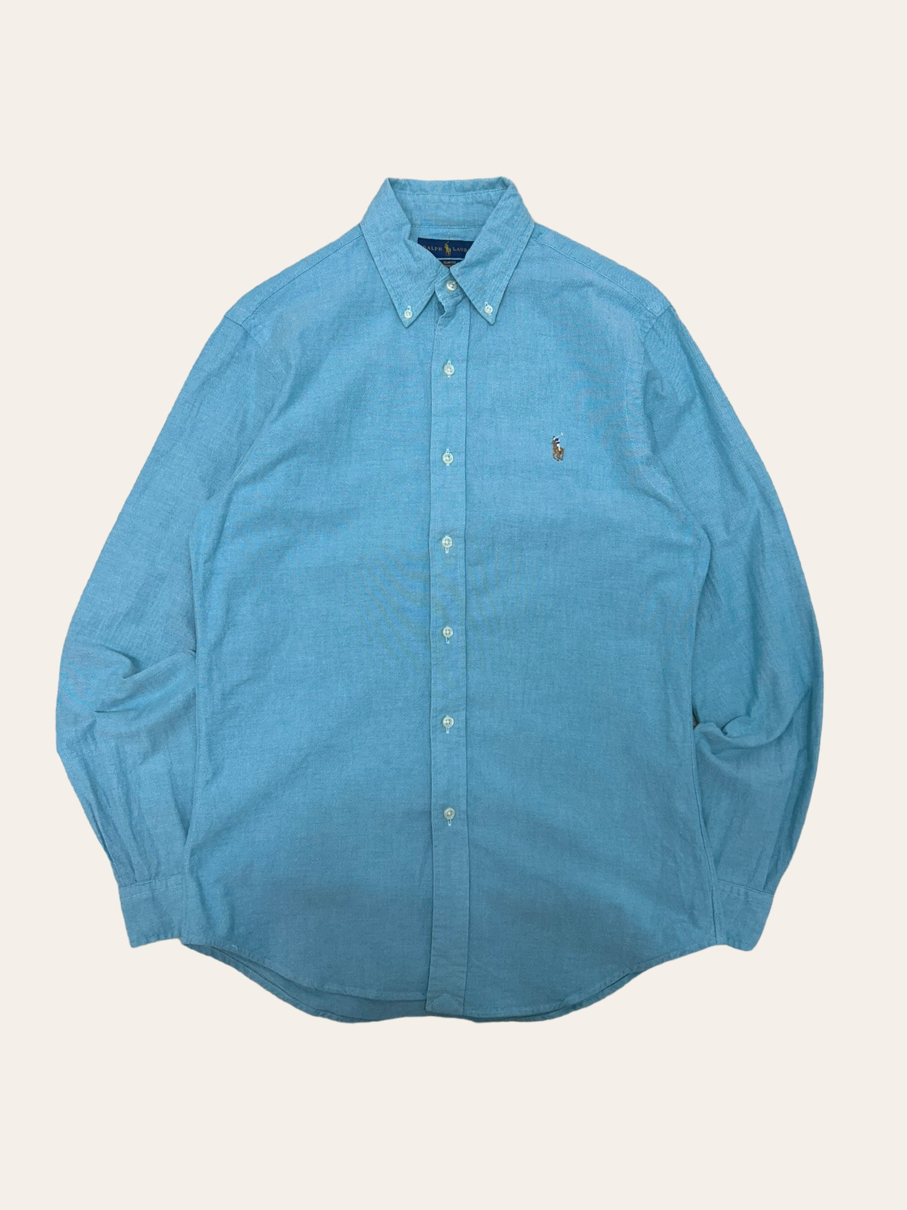 (From USA)Polo ralph lauren sky blue oxford shirt M