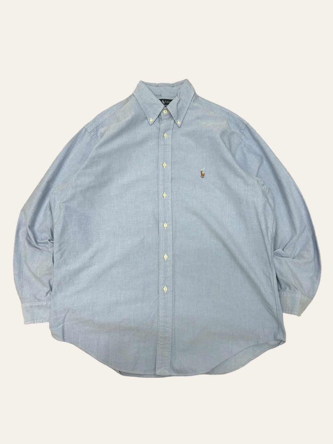 (From USA)Polo ralph lauren blue oxford shirt 16