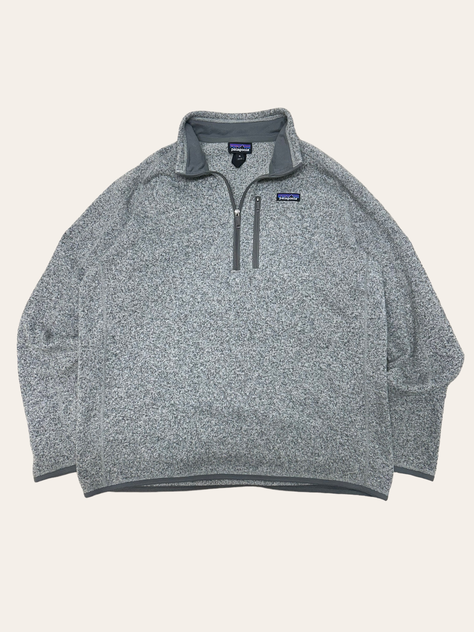 Patagonia gray polyester pullover XL