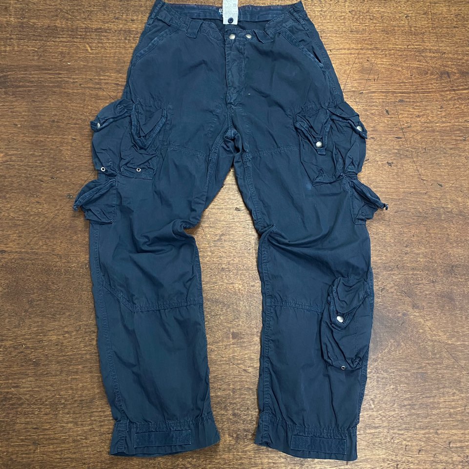 Polo ralph lauren navy washed utility military pants 32x31