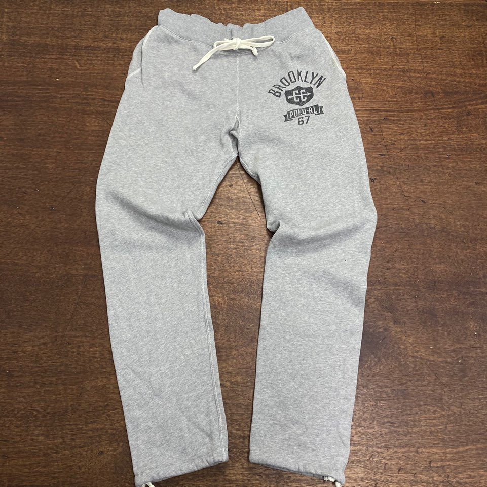Polo ralph lauren gray cotton sweatpants XL